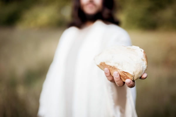 Jesus Teaching Daily Bread Leaven